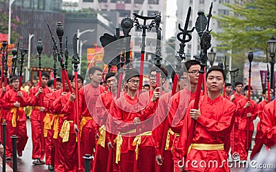 Traditional Culture Parade Editorial Stock Photo