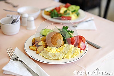 Traditional delicious breakfast Stock Photo