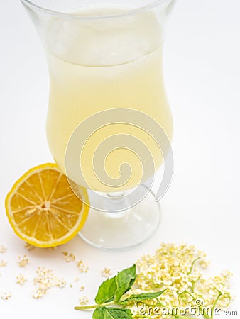 Socata or traditional eldeberry drink Stock Photo