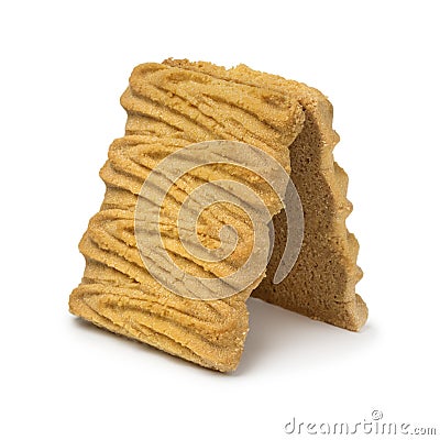 Traditional dutch butter cookies called sprits Stock Photo