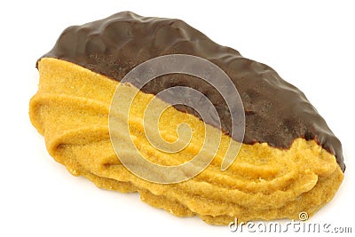 Traditional dutch cookie called sprits Stock Photo