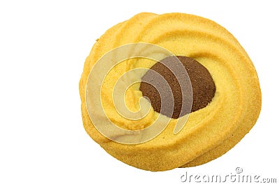 Traditional dutch cookies called sprits Stock Photo