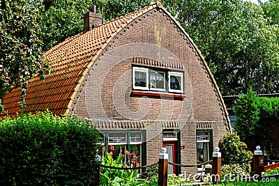 Traditional Dutch country home Editorial Stock Photo