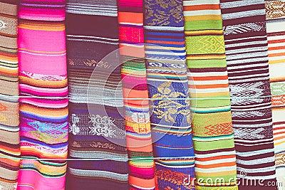 Traditional Ecuadorian handmade souvenir Stock Photo