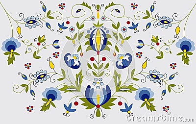 Traditional embroidery Stock Photo