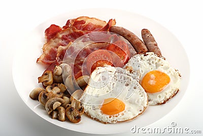 Traditional English breakfast Stock Photo