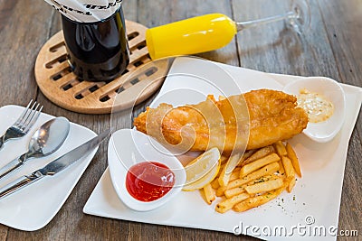 Traditional English food Stock Photo