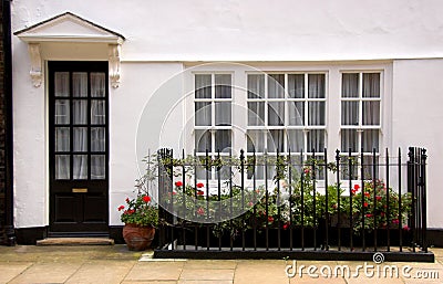 Traditional English House Stock Photo