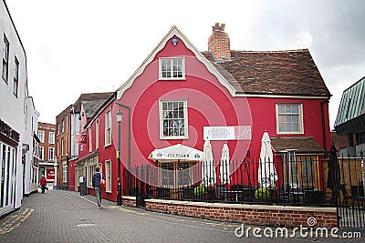 Traditional english house Editorial Stock Photo