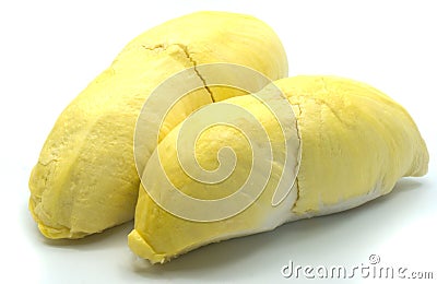 Traditional famous thai fruit, DURIAN. Stock Photo