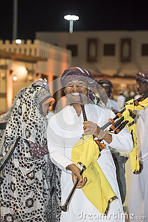 Traditional festival in Muscat, Oman Editorial Stock Photo
