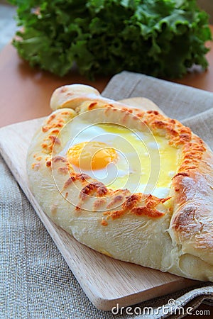 Traditional Georgian meal Stock Photo