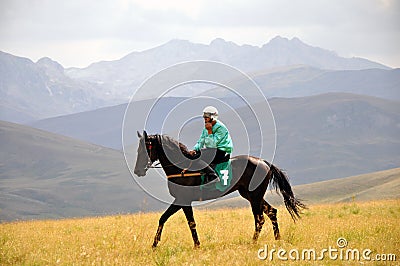 Traditional horse races Editorial Stock Photo