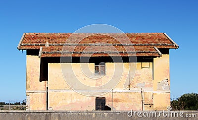 Traditional house, background, high constrast Stock Photo