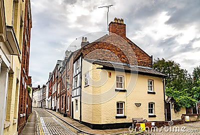 Traditional houses in Chester, England Editorial Stock Photo