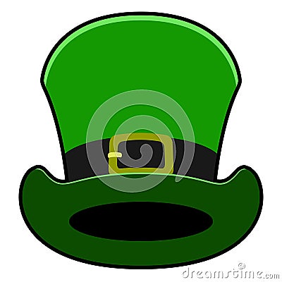 Traditional irish hat Vector Illustration