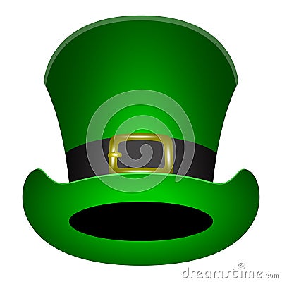 Traditional irish hat Vector Illustration