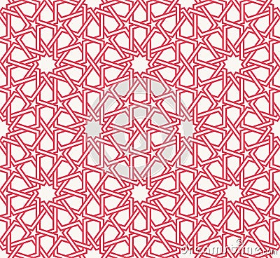 Traditional Islam Geometric pattern, seamless Vector Illustration