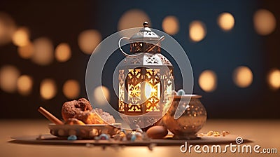 Traditional Islamic holiday, Eid al Adha, Ramadan ceremony Stock Photo