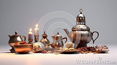 Traditional Islamic holiday, Eid al Adha, Ramadan ceremony Stock Photo