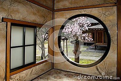 Traditional japanese house Editorial Stock Photo