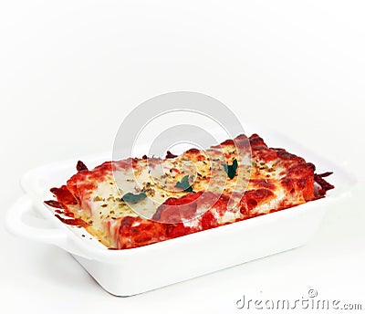 Traditional lasagna Stock Photo