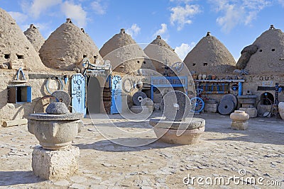 Traditional houses, Harran, Turkey Editorial Stock Photo