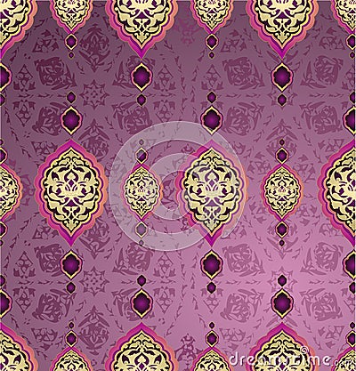 Traditional ottoman turkish seamless design Vector Illustration