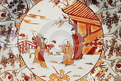 Traditional painting of chinese Stock Photo