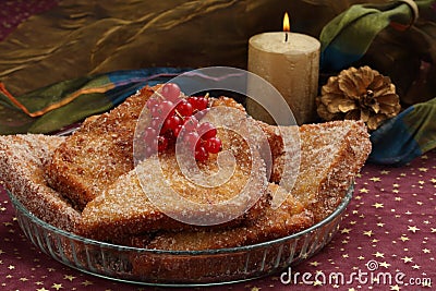 Traditional portuguese christmas dish Stock Photo