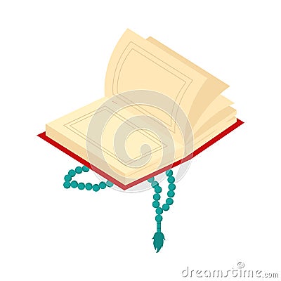 traditional quran open Vector Illustration