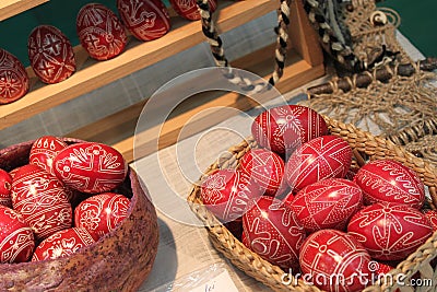 Easter eggs Stock Photo