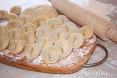 Traditional Russian Food Stock Photo