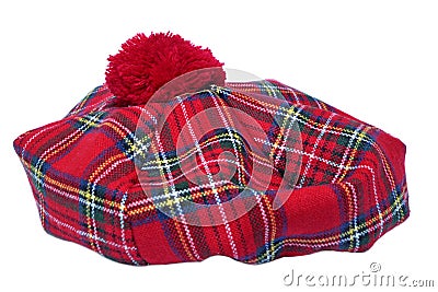 Traditional Scottish Bonnet. Stock Photo