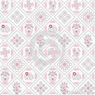 1118962601indian digital traditional bandhej pattern Stock Photo