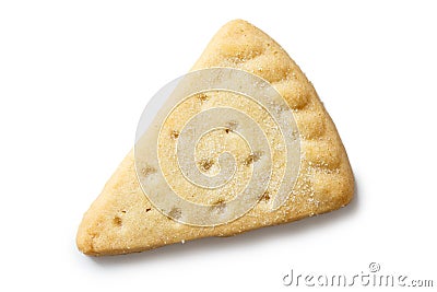 Traditional shortbread biscuit. Stock Photo