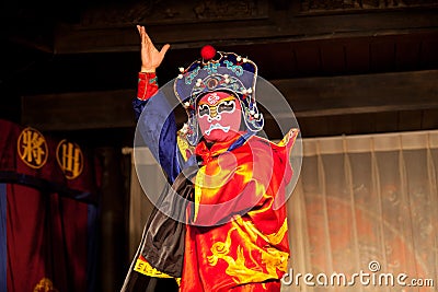 Traditional Sichuan Chinese Opera Editorial Stock Photo