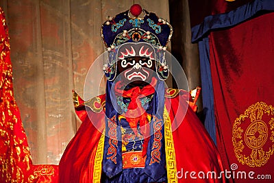 Traditional Sichuan Chinese Opera Editorial Stock Photo