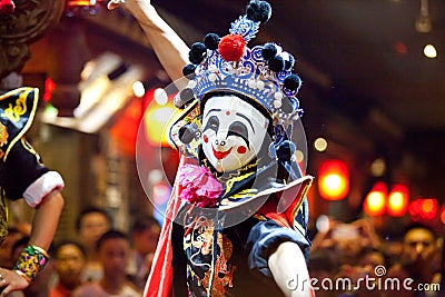 Traditional Sichuan Chinese Opera Editorial Stock Photo