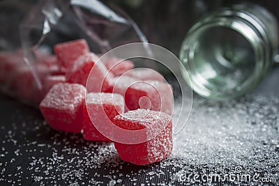 Traditional sweets or candy Stock Photo