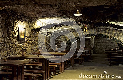 Traditional tavern Stock Photo