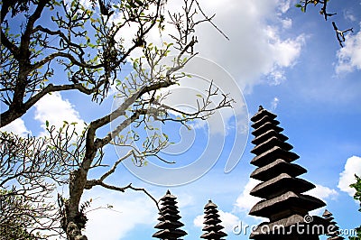Traditional temple in Bali Stock Photo