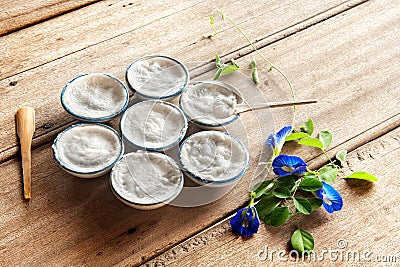 Traditional Thai dessert Stock Photo