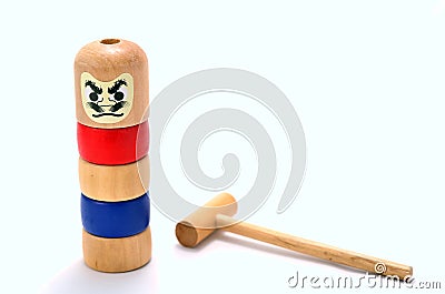 Traditional Toys of Japan. Stock Photo