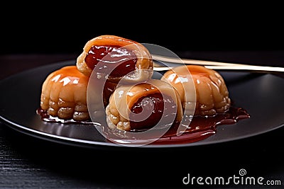 Traditional_Turkish_dessert_tulumba_1696421080003_2 Stock Photo