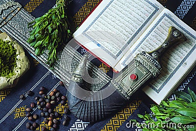 Traditional and typical Yemeni objects Stock Photo