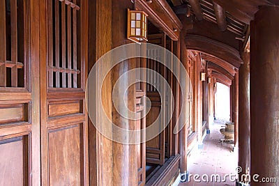 Traditional Vietnamese House Stock Photo