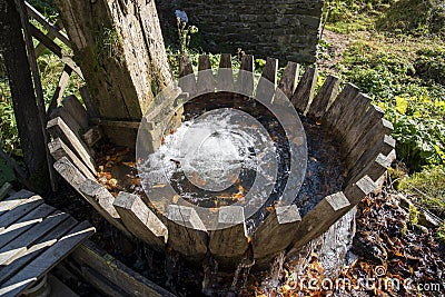 Traditional washing machine Stock Photo