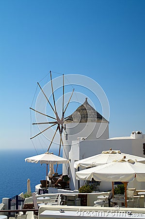 Traditional windmill Stock Photo