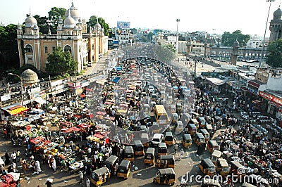 traffic Editorial Stock Photo